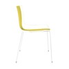Arper - Catifa 46 0251 Chair Bicoloured Frame White - white/yellow/seat shell glossy/inside matt/frame white matt V12/new colour
