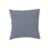 Arper - Pleats - Coussin - bleu/étoffe Kvadrat Remix 2/47x47cm