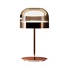 Fontana Arte - Equatore - LED Lampe de Table - cuivre/gris/brillant/H:60cm x Ø35.8cm/2700K/1800lm CRI>90