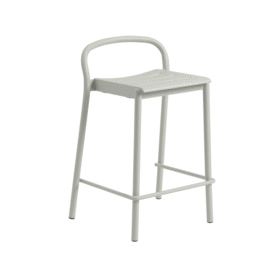 Muuto - Linear Steel Outdoor Bar Stool H 65cm