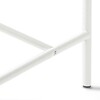 Richard Lampert - Eiermann 2 tafelonderstel maat 2 - wit/incl. hoogteverstelling 3,5cm/excentrisch/135 x 66 x 78cm