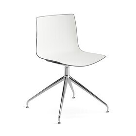 Arper - Catifa 46 - Chaise bicolore support étoilé