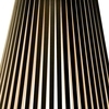 Secto Design - Owalo 7000 - Suspension LED - noir/laminé/2800K/1000lm/câble transparent
