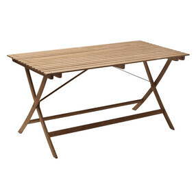 Fritz Hansen - Table de jardin Skagerak Selandia pliable 147cm