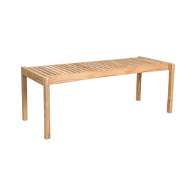 Carl Hansen - Table launge/banc de jardin AH912 123.5x48.5cm