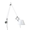 Artemide - Tolomeo Parete Wandleuchte - weiß/Aluminium/mit Wandbefestigung/BxH 81x67cm/2900K
