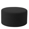 Softline - Drum - Tabouret / table d'appoint L - noir/feutre 636/H 30cm / Ø 60 cm