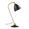 Gubi - Bestlite BL2 Table Lamp - charcoal black/matt/H 50cm, Ø 16cm/brass base