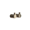 FROST - Nova² 6 Wall Hook Set of 2 - gold/Ø x D: 1,6 x 2,7cm