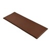 Braunes HAY Palissade Sitzkissen aus Stoff für Außenmöbel, minimalistisches Design, strapazierfähiges Material. - Palissade Sitzkissen 107,5x43,5cm