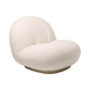 Gubi - Chaise lounge structure or perle Pacha