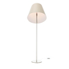 Artemide - Melampo Mega Stehleuchte - Stab bronze/satiniert/Schirm naturfarben/H 174cm/Ø 57cm