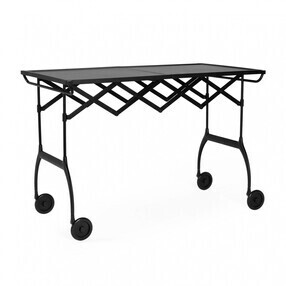 Kartell - Desserte mobile Battista pliable mat