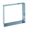 Kartell - Only Me spiegel 50x50 - blauw/transparant