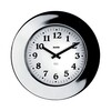 Alessi - Momento Wall Clock - stainless steel/polished/TxØ: 6,5x40 cm