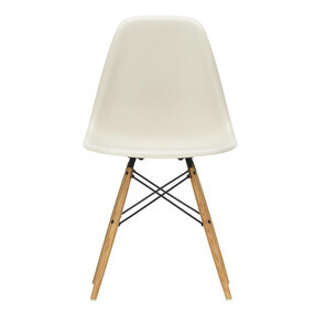 Vitra - Chaise Eames Plastic DSW RE structure frêne