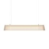 Secto Design - Owalo 7000 LED Suspension Lamp - beech natural/beech wood/2800K/1000lm/cable clear