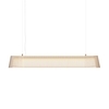 Secto Design - Owalo 7000 - Suspension LED - bouleau naturel/bois de bouleau/2800K/1000lm/câble transparent