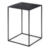 Zeus - Slim Irony Beistelltisch  - kupferschwarz/Gestell kupferschwarz/L x B x H: 31 x 31 x 64cm