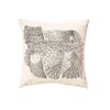 Arper - Owl - Kussen - beige/Kvadrat Remix Stoff 2/47x47cm