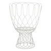 emu - Re-Trouvé Outdoor Armchair - white/powder-coated/WxHxD 76x105x61cm