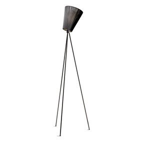 Northern - Lampadaire structure noire Oslo Wood
