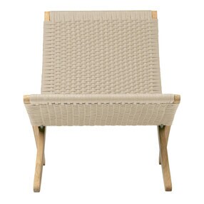 Carl Hansen - MG501 Cuba Chair klappbar mit Geflecht Papiergarn