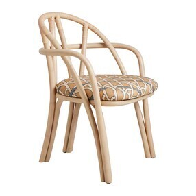 Gubi - Bistra armleunstoel onderstel natuur