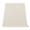 pappelina - Mono Entrance Mat 60x85cm - linen - vanilla/woven/stitched edge/for indoor & outdoor use