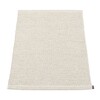 pappelina - Mono Fußmatte 60x85cm - leinen - vanille/gewebt/Kante umgenäht/für Innen- und Außenbereich geeignet