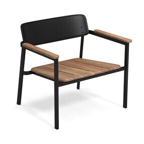 Emu - Shine Lounge Gartenarmlehnstuhl Teak