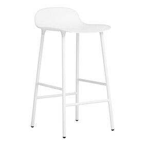 Normann Copenhagen - Form Barhocker Gestell Stahl 65