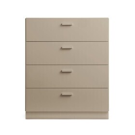 String - Relief Chest of Drawers Wide with Plinth 82x92,2cm