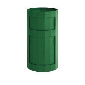 HAY - Facet container 110 met voeten en wielen