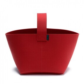 HEY-SIGN - Felt Fire Wood Basket 36x36cm