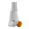 DesignHouseStockholm - Fia - Carafe / Vase - transparent/ambre jaune/Capacité 1 litre (34 fl. oz.)
