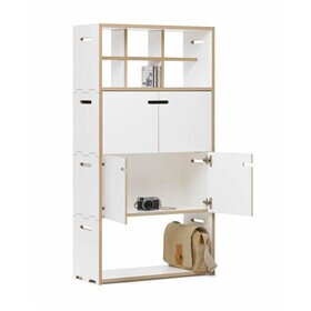 Tojo - Hochstapler Shelf with Doors H 144cm