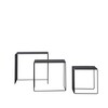 ferm LIVING - Cluster - Lot de 3 tables d'appoint - noir