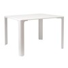 Magis - Linus Kindertisch - weiß/MDF / Polypropylen/75x55cm