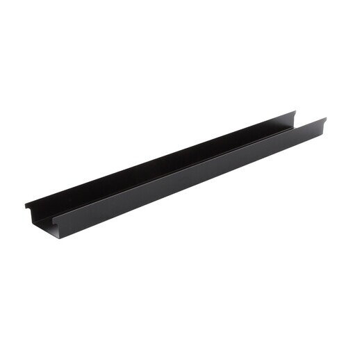 Richard Lampert - Eiermann - Cable Channel / Eiermann 1 - black/110x12x6cm/sheet steel