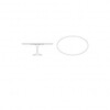 Knoll International - Saarinen Tisch Oval - Outdoor - Strichzeichnung