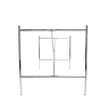Richard Lampert - Eiermann 2 Tischgestell Größe 2 - chrom//inkl. Höhenversteller 3,5cm/mittig/135 x 66 x 78cm