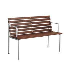 HAY - Traverse Dining Gartenbank mit Armlehnen