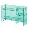 Kartell - Kartell by Laufen Sound-Rack - Etagère  - aquamarine/Nouvelle couleur!