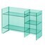 Kartell - Kartell by Laufen Sound-Rack Regal - aquamarin/Neue Farbe!