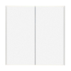 e15 - e15 LT03 Seam Three - Applique Murale  - blanc/20x20cm