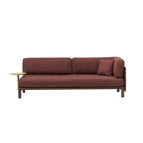 Vitra - Anagram flexibles Modul-Sofa mit Anstecktisch 226,5x95cm