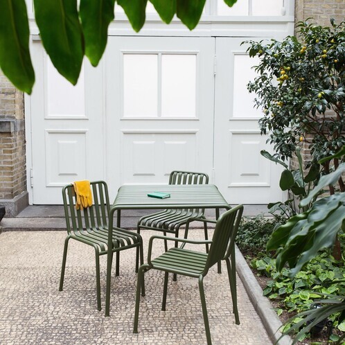 HAY - Palissade - Table de jardin 80x80cm