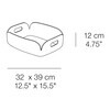 Muuto - Restore Tray - line drawing