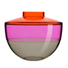 Kartell - Shibuya Vase - orange/violett/rauchgrau